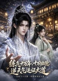 煉氣十萬(wàn)年，十萬(wàn)功德逆天氣運(yùn)證大道海報(bào)